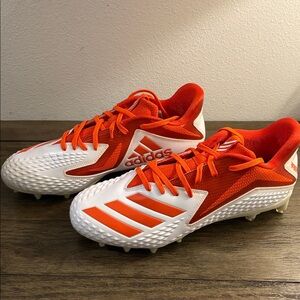 NIB [adidas] SM Freak X RFS Orange/White Team Issue Football Cleats Mens 11 Wide